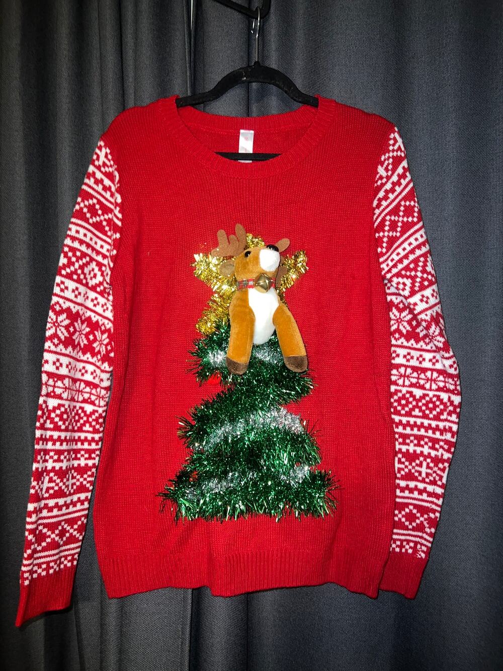 Ugly Christmas Sweater Xmas Size XL